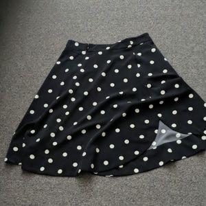 Polkadot skirt